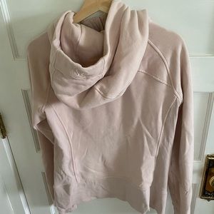 Lululemon scuba hoodie in light pink size 8